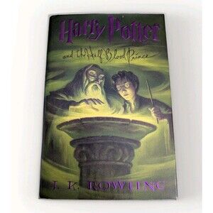Harry Potter Half Blood Prince 1st Ed HC JK Rowling Error Misprint Rare Book